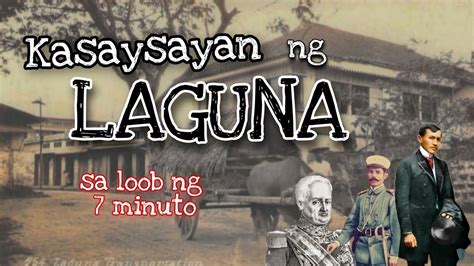 kasaysayan ng laguna|Laguna de Bay .